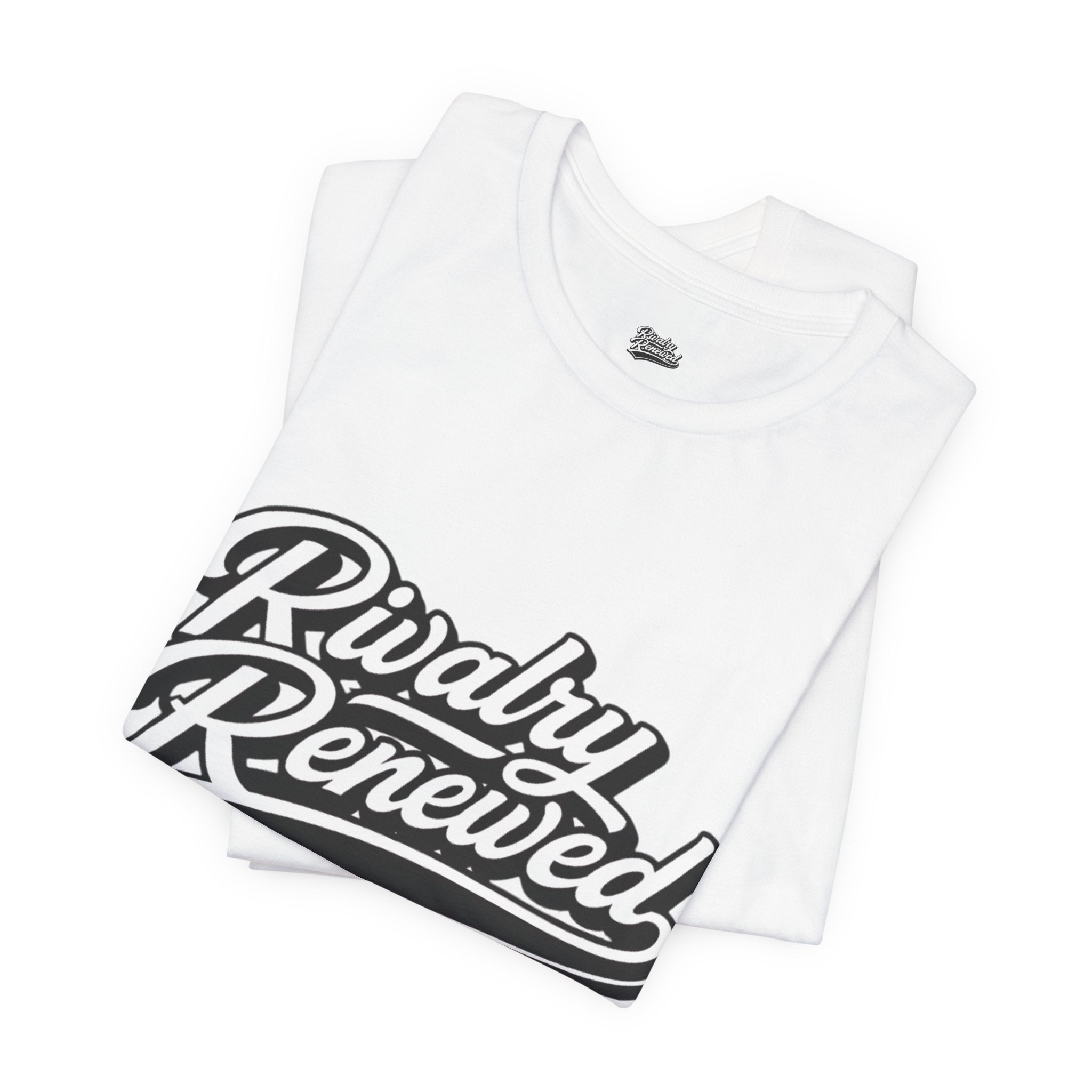 Rivalry Renewed Tee — Retro Script Sports T‑Shirt