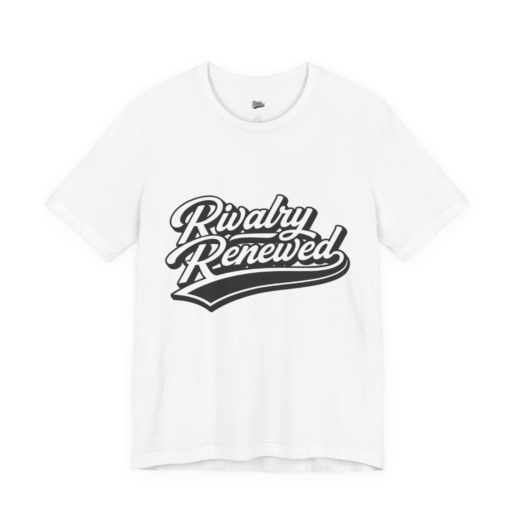 Rivalry Renewed Tee — Retro Script Sports T‑Shirt