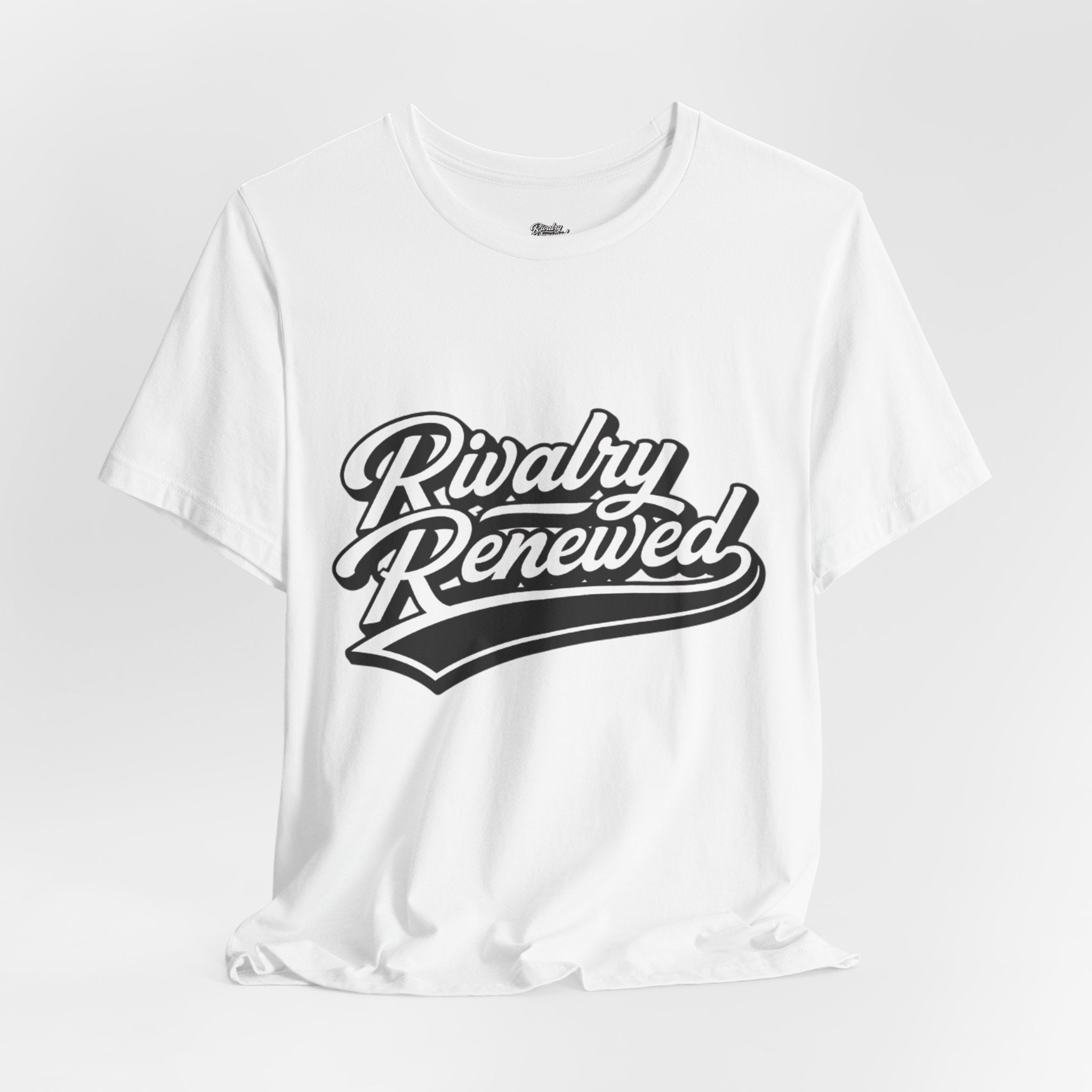 Rivalry Renewed Tee — Retro Script Sports T‑Shirt